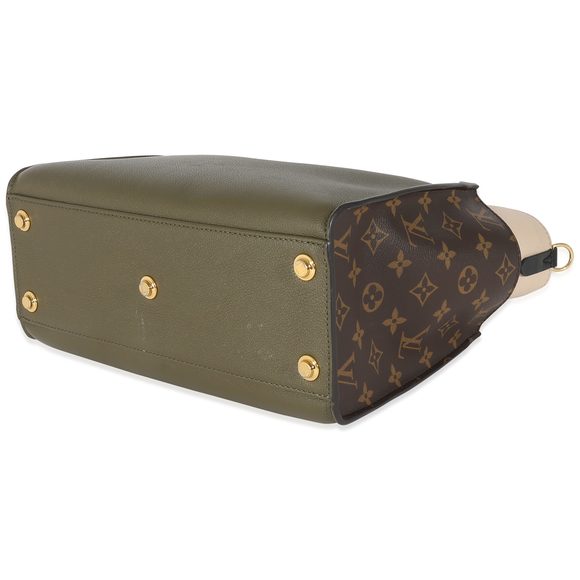 Louis Vuitton Laurier Calfskin Monogram Canvas On My Side MM - Picture 4 of 5